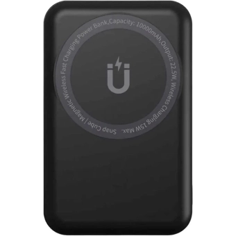 Купити Магнітний повербанк WiWU Snap Cube Magnetic Wireless Power Bank 10000mAh Black (SC10000WHT)
