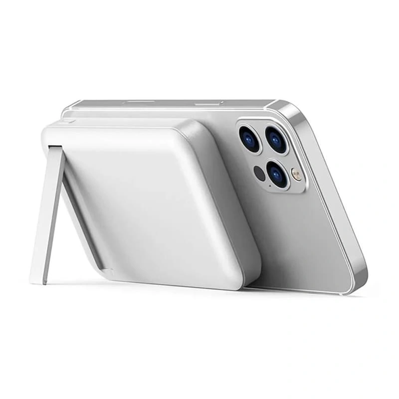 Магнітний повербанк WiWU Snap Cube Magnetic Wireless Power Bank 10000mAh White (SC10000WHT)