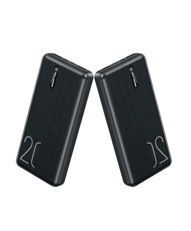 Повербанк Power Bank Remax Landon RPP-296 20000 mAh Black (Чорний)
