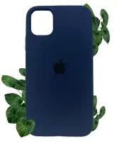 Чехол на iPhone 11 (Темно-синий) Silicone Case iPhone 11 (Dark Blue) на iCoola.ua