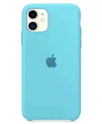 Чехол для iPhone 11 (Морская волна) | Silicone Case iPhone 11 (Sea Blue) на iCoola.ua