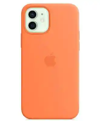 Чехол на iPhone 12 (Кумкват) | Silicone Case iPhone 12 (Kumquat) на iCoola.ua