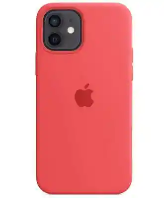 Чехол для iPhone 12 (Розовый Париж) | Silicone case iPhone 12 (Pink Paris) на iCoola.ua