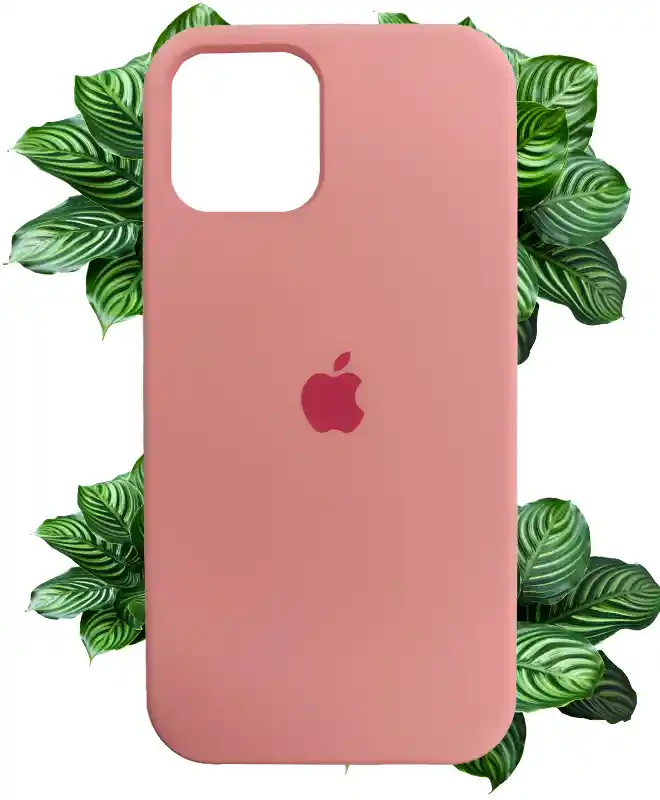 Чохол на iPhone 12 (Рожевий) | Silicone Case iPhone 12 (Pink) на iCoola.ua