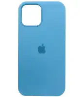 Чехол для iPhone 12 Pro Max (Синий) | Silicone Case iPhone 12 Pro Max (Blue) на iCoola.ua