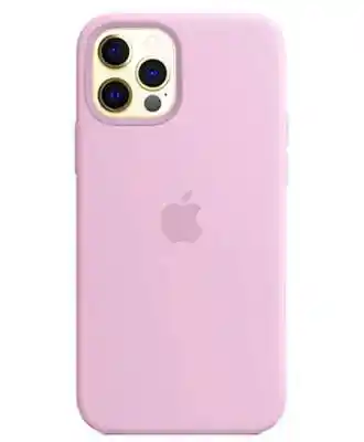 Чохол на iPhone 12 Pro Max (Рожева цукерка) | Silicone Case iPhone 12 Pro Max (Candy Pink) на iCoola.ua