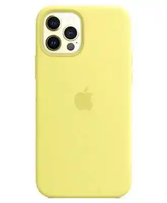 Чохол на iPhone 12 Pro Max (Лимонний) | Silicone Case iPhone 12 Pro Max (Lemon) на iCoola.ua