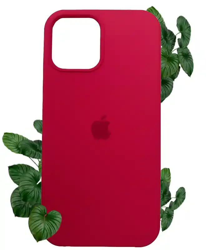 

Чохол на iPhone 12 Pro Max (Бордовий) | Silicone Case iPhone 12 Pro Max (Rose Red)