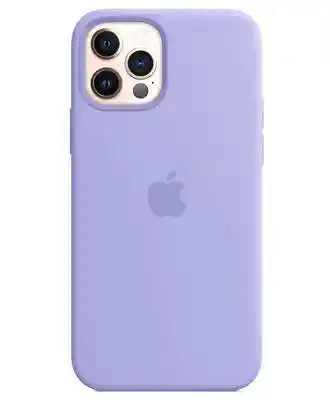 Чехол для iPhone 12 Pro Max (Фиалковый) | Silicone Case iPhone 12 Pro Max (Viola) на iCoola.ua