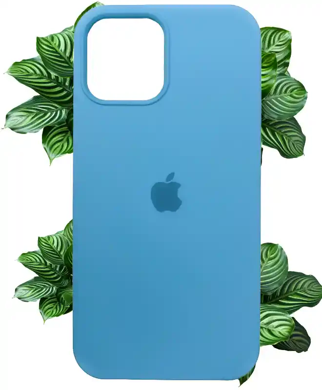 Чехол для iPhone 12 Pro (Морская волна) | Silicone Case iPhone 12 Pro (Sea Blue) на iCoola.ua