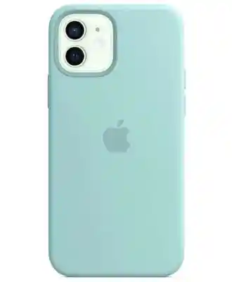 Чохол на iPhone 12 (Бірюзовий) | Silicone Case iPhone 12 (Turquoise) на iCoola.ua