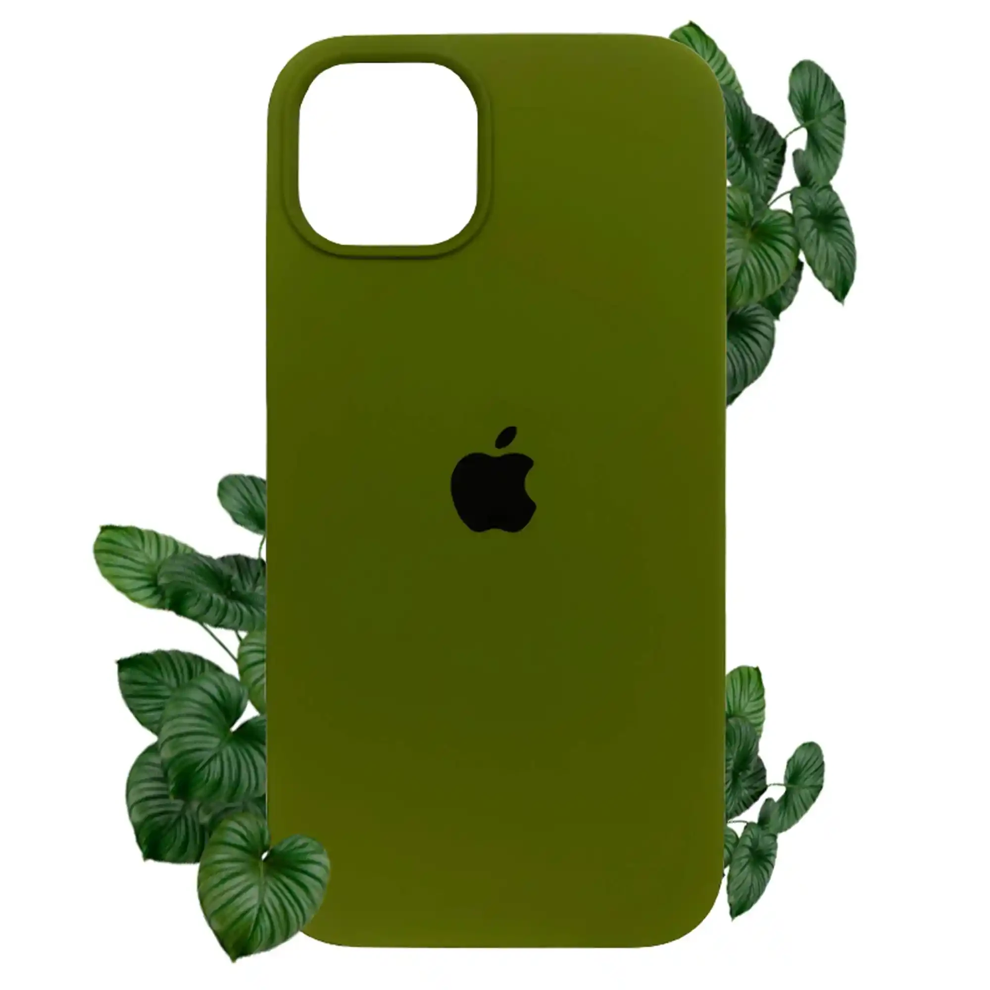 

Чохол на iPhone 13 (Армійський зелений) | Silicone Case iPhone 13 (Army green)