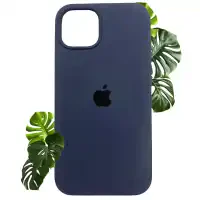 Чохол на iPhone 13 (Опівнічно синій) | Silicone Case iPhone 13 (Midnight blue) на iCoola.ua