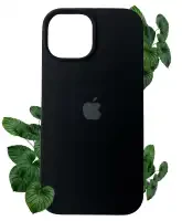 Чохол на iPhone 14 Plus (Чорний) | Silicone Case iPhone 14 Plus (Black) на iCoola.ua