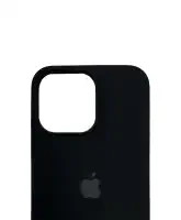 Чохол на iPhone 14 Pro Max (Чорний) | Silicone Case iPhone 14 Pro Max (Black) на iCoola.ua