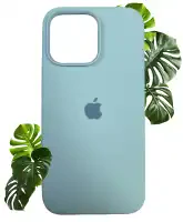 Чохол на iPhone 14 Pro Max (Синій Туман) | Silicone Case iPhone 14 Pro Max (Mist Blue) на iCoola.ua