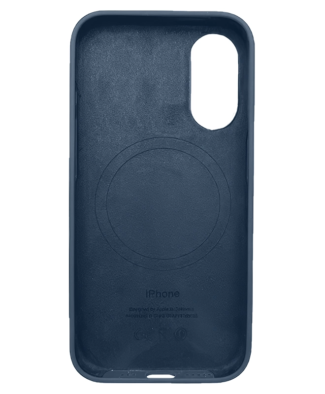 Чохол Apple Silicone Case with MagSafe (Denim) для iPhone 16