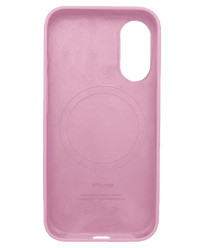 Чохол Apple Silicone Case with MagSafe (Light Pink) для iPhone 16