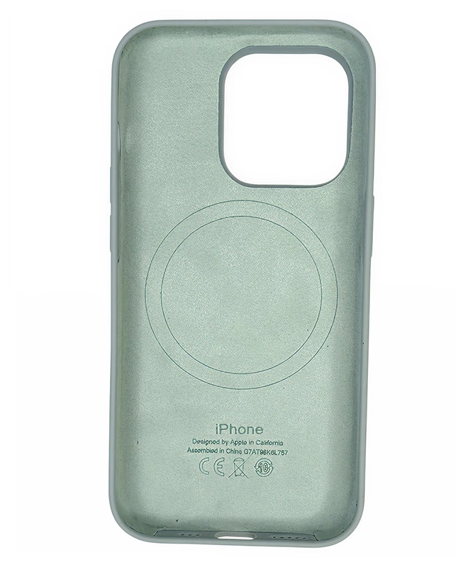 Чохол Apple Silicone Case with MagSafe (Aquamarine) для iPhone 16 Pro