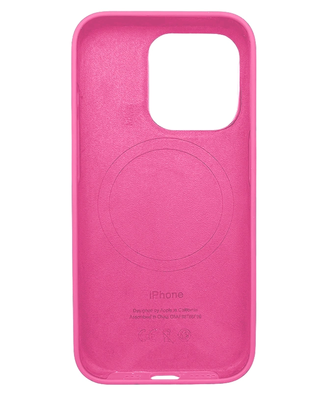 Чохол Apple Silicone Case with MagSafe (Light Pink) для iPhone 16 Pro
