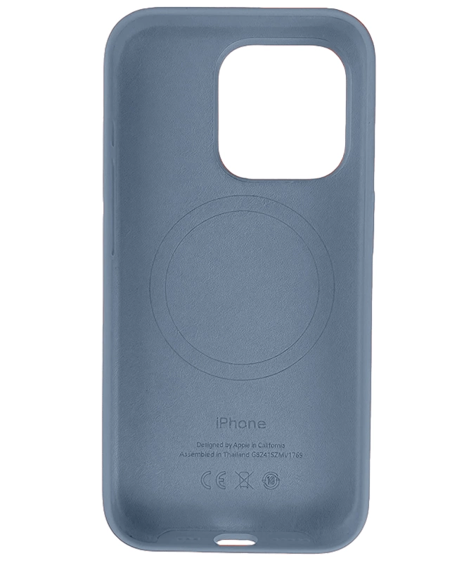 Чохол Apple Silicone Case with MagSafe (Denim) для iPhone 16 Pro Max