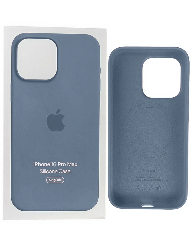 Чохол Apple Silicone Case with MagSafe (Denim) для iPhone 16 Pro Max