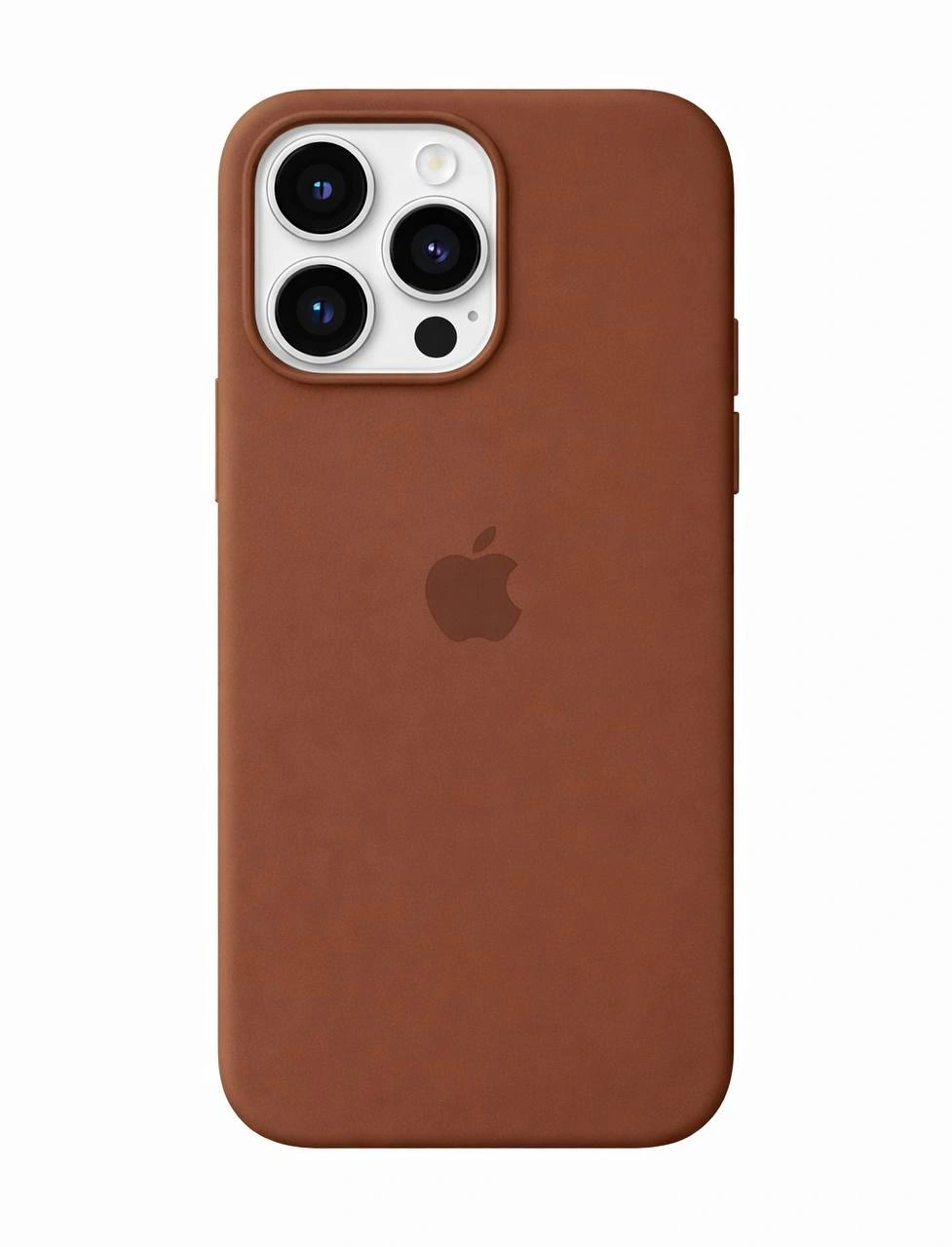 Чехол на iPhone 16 Pro Max (Молочный шоколад) | Silicone Case iPhone 16 Pro Max (Milk Chocolate)