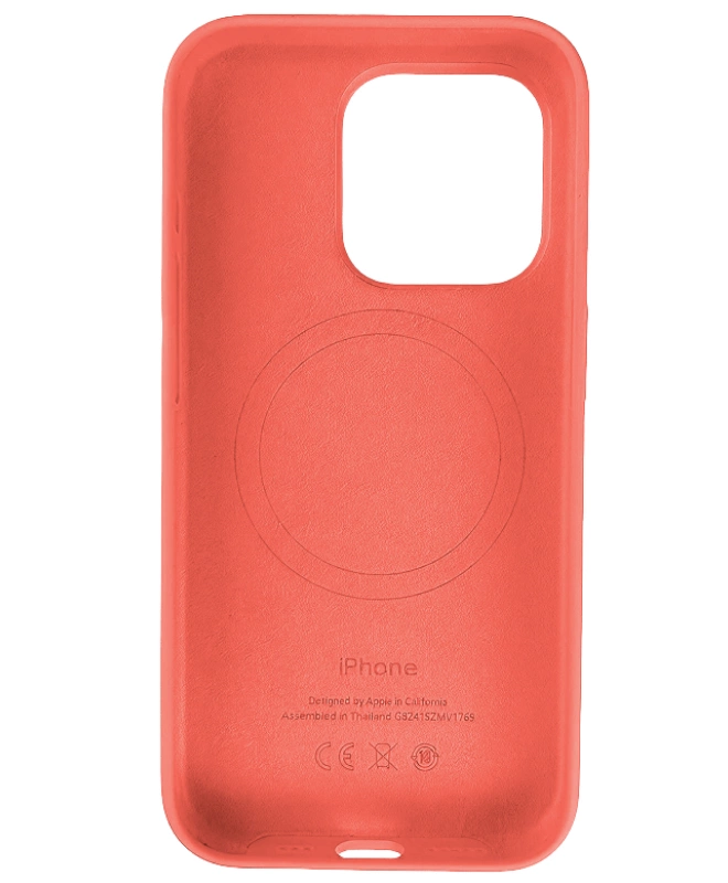 Чохол Apple Silicone Case with MagSafe (Tangerine) для iPhone 16 Pro Max