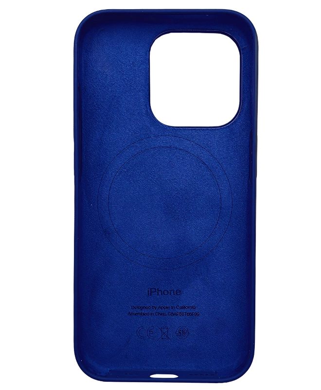 Чохол Apple Silicone Case with MagSafe (Ultramaine) для iPhone 16 Pro