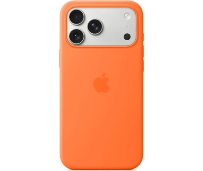 Купити Apple Чохол на iPhone 17 Pro Max (Електрик) | Silicone Case iPhone 17 Pro Max (Electric Orange)