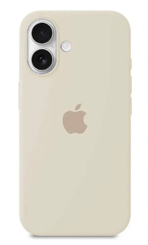 Чохол на iPhone 17 (Світло-бежевий) | Silicone Case iPhone 17 (Starlight)