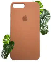 Чехол на iPhone 7 Plus (Оранжевый) Silicone Case iPhone 7 Plus (Orange) на iCoola.ua