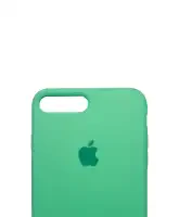 Чохол на iPhone 8 Plus (Зелена м'ята) | Silicone Case iPhone 8 Plus (Green Mint) на iCoola.ua