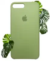 Чохол на iPhone 8 Plus (М'ята) | Silicone Case iPhone 8 Plus (Mint)