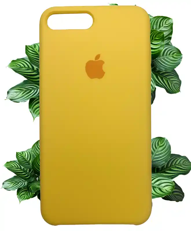 Чохол на iPhone 8 Plus (Жовтий) | Silicone Case iPhone 8 Plus (Yellow) на iCoola.ua