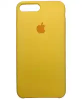 Чехол на iPhone 8 Plus (Желтый) | Silicon Case iPhone 8 Plus (Yellow) на iCoola.ua