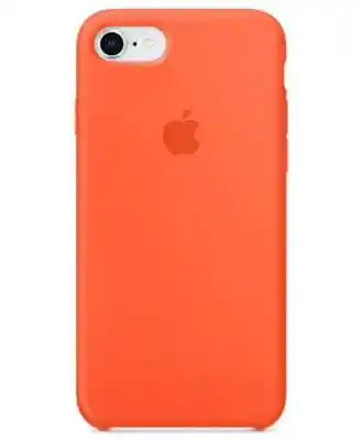 Чохол на iPhone SE 2 (Оранжевий) | Silicone Case iPhone SE 2 (Orange) на iCoola.ua