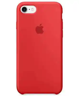 Чехол на iPhone SE 2 (Красный) | Silicone Case iPhone SE 2 (Red) на iCoola.ua