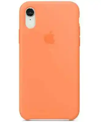 Чехол на iPhone XR (Папайа) | Silicone Case iPhone XR (Papaya) на iCoola.ua
