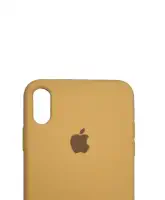 Чохол на iPhone XS (Золотий) | Silicone Case iPhone XS (Gold) на iCoola.ua
