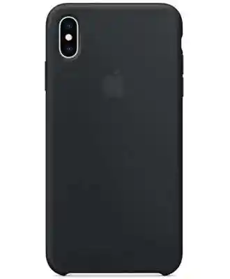 Чехол на iPhone XS Max (Черный) | Silicone Case iPhone XS Max (Black) на iCoola.ua