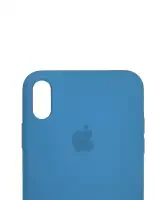 Чохол на iPhone XS Max (Синій) | Silicone Case iPhone XS Max (Blue) на iCoola.ua