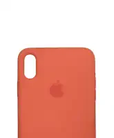 Чехол на iPhone XS (Оранжевый) Silicone Case iPhone XS (Orange) на iCoola.ua