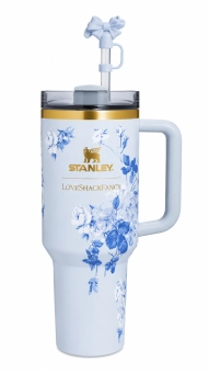 Купити Термокружка Stanley 1.18 л, Everblooming Rosettes (Quencher Blue) Blue.