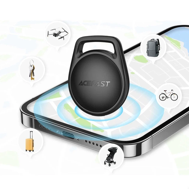 Bluetooth-трекер ACEFAST Intelligent Positioning Tag (S2) Black