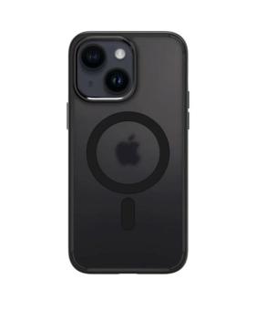 Купить Чехол на iPhone 14 Monblan Magnetic Case (Прозрачно-черный) Прозорий чорний