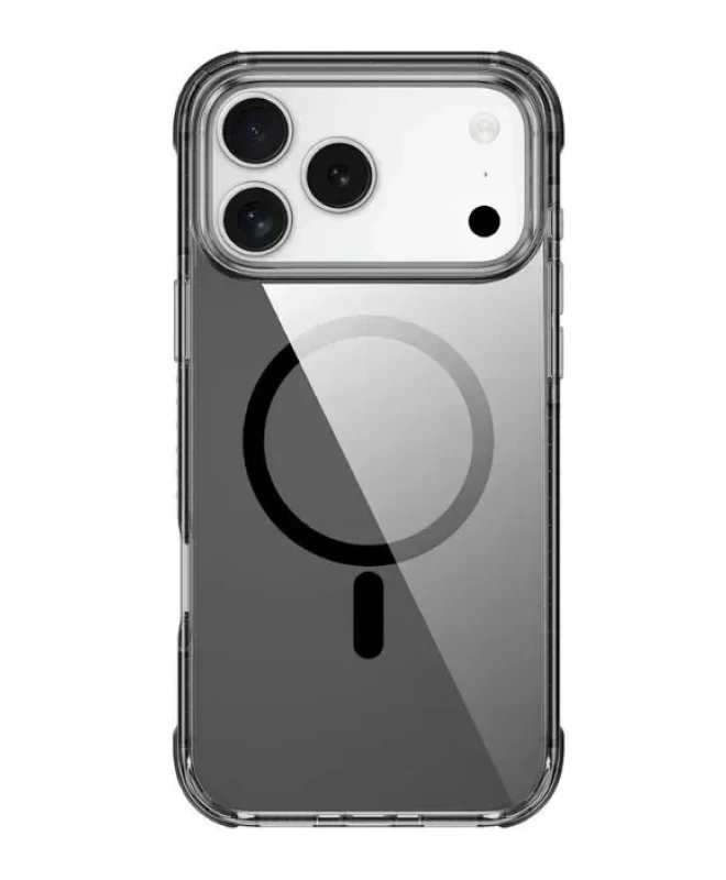 Чехол на iPhone 17 Pro Monblan Magnetic Case (Прозрачно-черный)