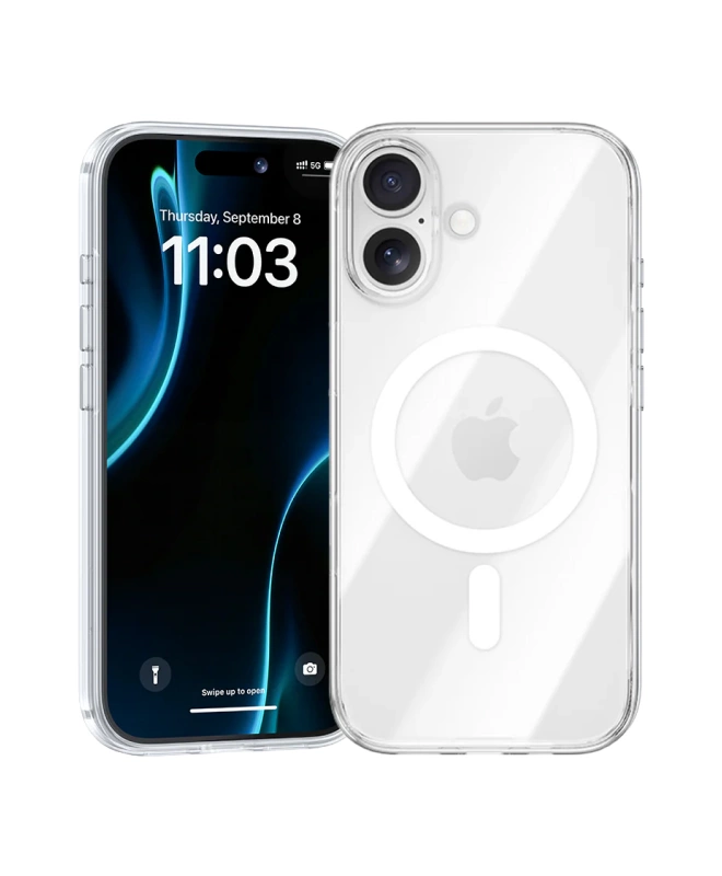 Прозрачный чехол Monblan с MagSafe для iPhone 17