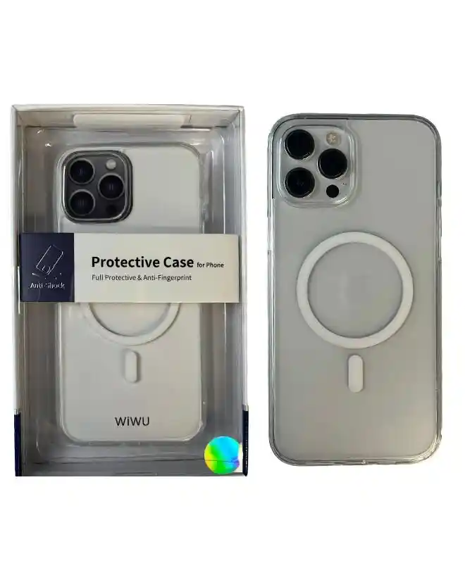 Чохол на iPhone 12 Pro Max Wiwu Magnetic Case (Прозорий) на iCoola.ua