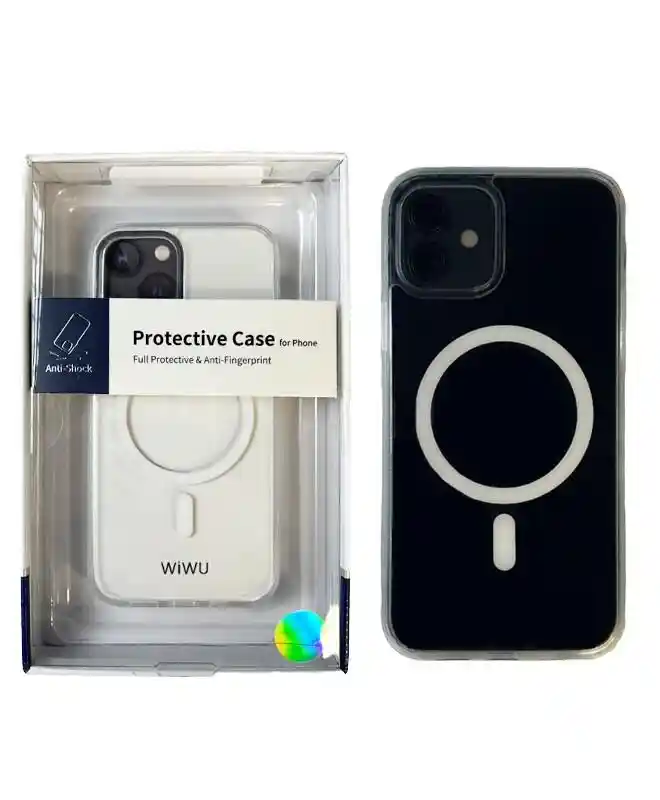 Чехол на iPhone 12 Pro Wiwu Magnetic Case (Прозрачный) на iCoola.ua